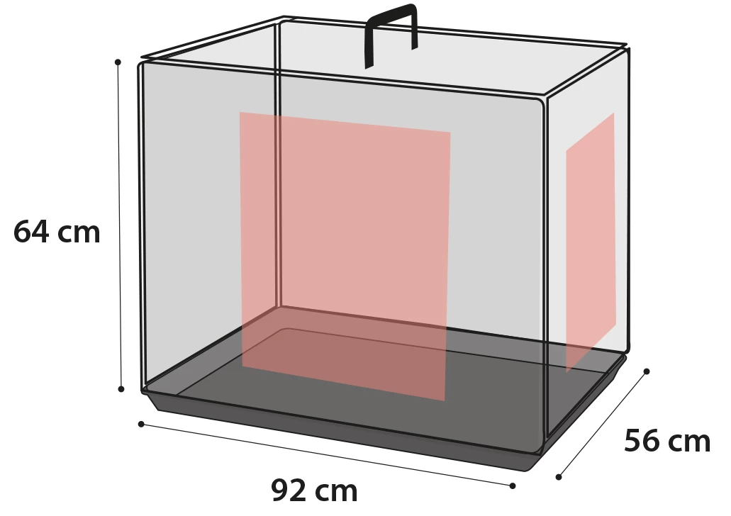 Flamingo Cage Pour Chien Mezo Noir L 56x92x64cm – Image 2