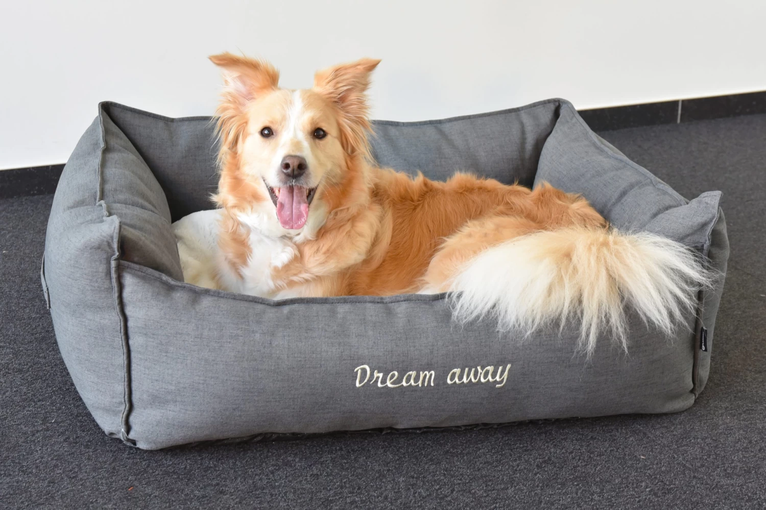 Flamingo Panier Dream Away Rectangulaire Fermeture Eclair Gris 50x40x20cm – Image 6