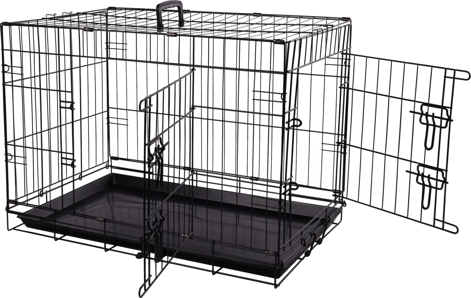 Flamingo Cage Pour Chien Mezo Noir L 56x92x64cm – Image 5