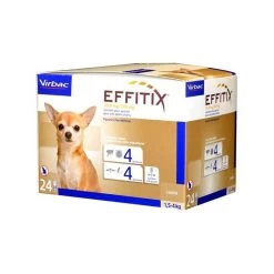 Effitix Spot On - Chien 1,5-4kg - 24 Pipettes