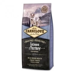 CARNILOVE Puppy Saumon & Dinde Sans Céréales