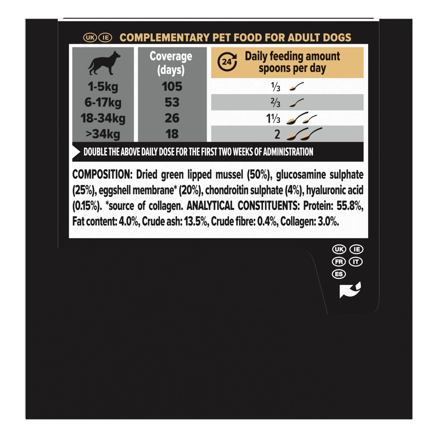 Purina PRO PLAN MOBILITY+ CHIEN ALIMENT COMPLEMENTAIRE - 60G – Image 4