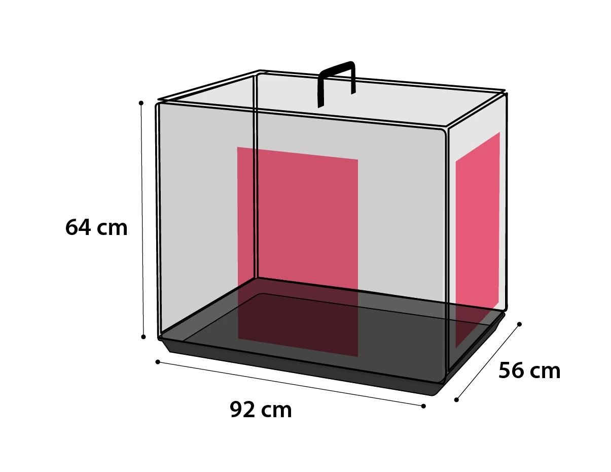 Flamingo Cage Pour Chien Ebo Taupe L 56x92x64cm – Image 3