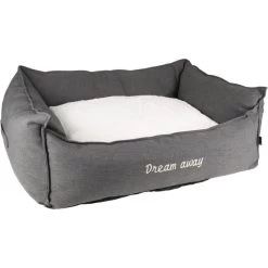 Flamingo Panier Dream Away Rectangulaire Fermeture Eclair Gris 90x70x35cm