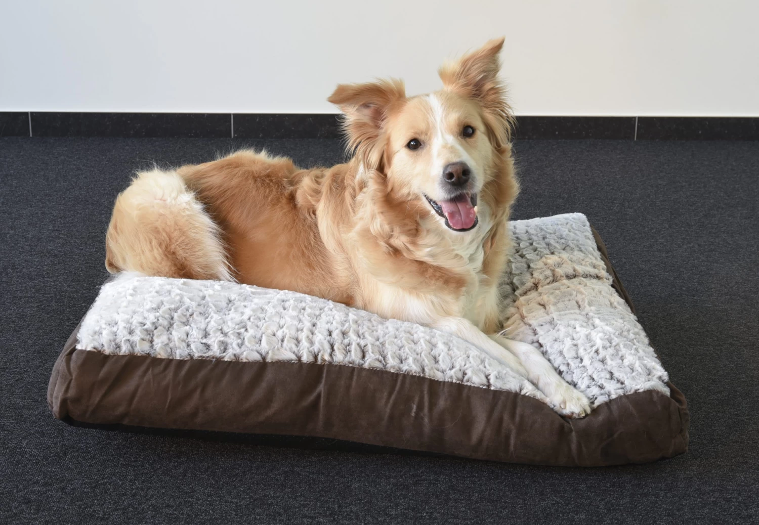 Flamingo Coussin Snoozzy Rectangulaire Fermeture Eclair Brun 80x55x10cm – Image 3