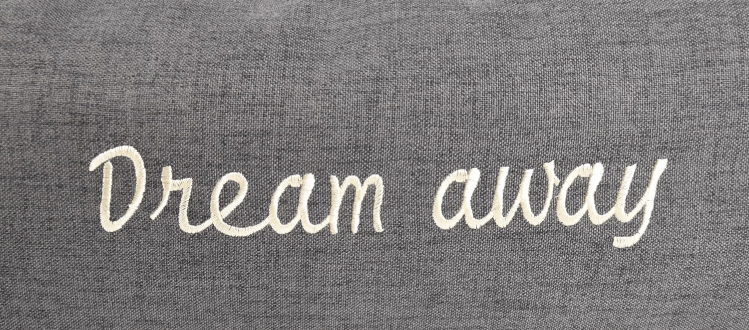 Flamingo Panier Dream Away Rectangulaire Fermeture Eclair Gris 50x40x20cm – Image 5