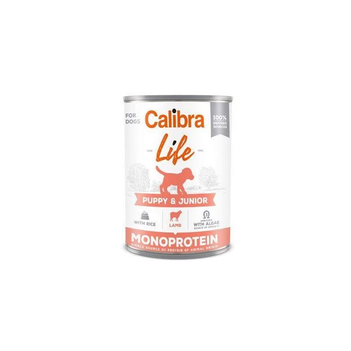 Calibra Life Puppy Monoprotéine Agneau Pour Chien - 6 X 400g